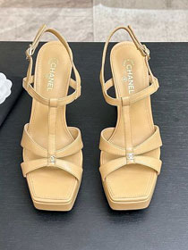 CC original lambskin 110mm sandals CH00530