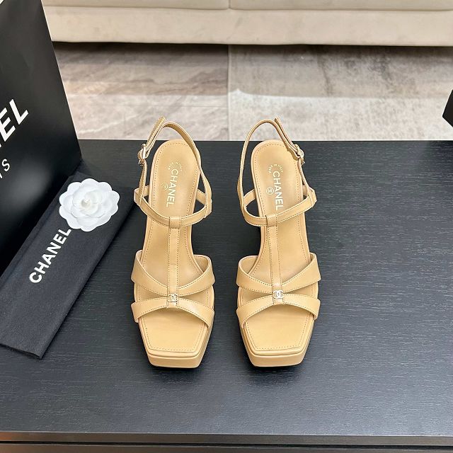 CC original lambskin 110mm sandals CH00530