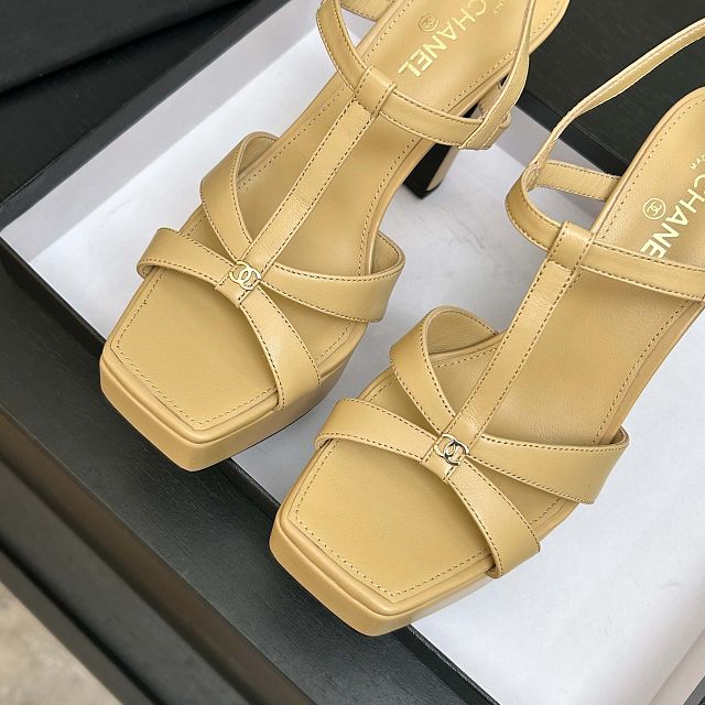 CC original lambskin 110mm sandals CH00530