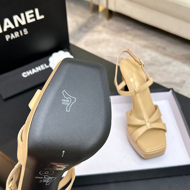 CC original lambskin 110mm sandals CH00530