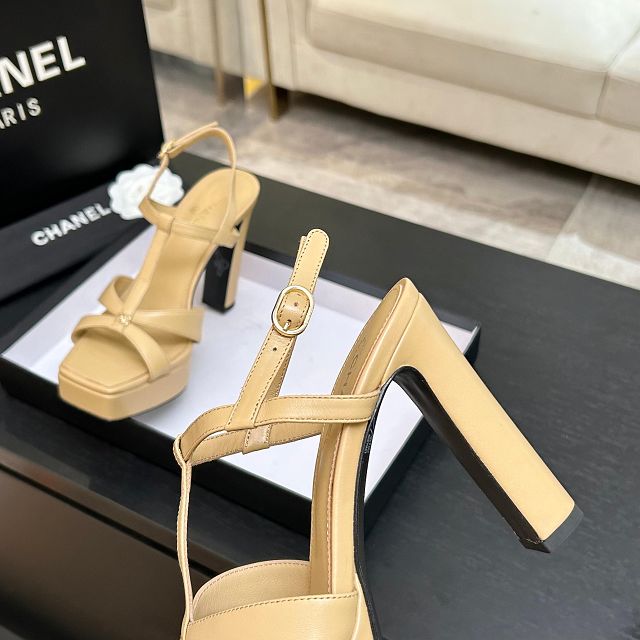 CC original lambskin 110mm sandals CH00530