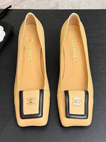 CC original lambskin 40mm pumps CH00519