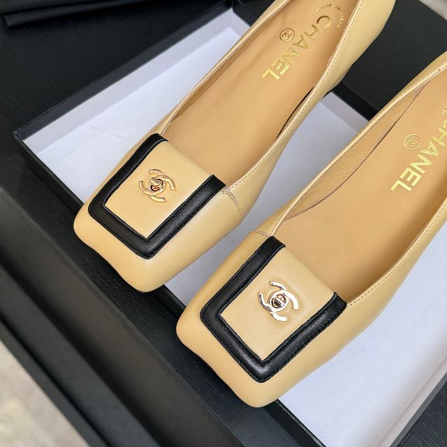 CC original lambskin 40mm pumps CH00519