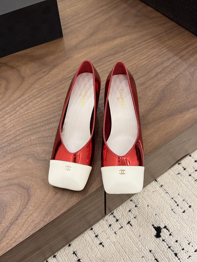 CC original lambskin 60mm pumps CH00521