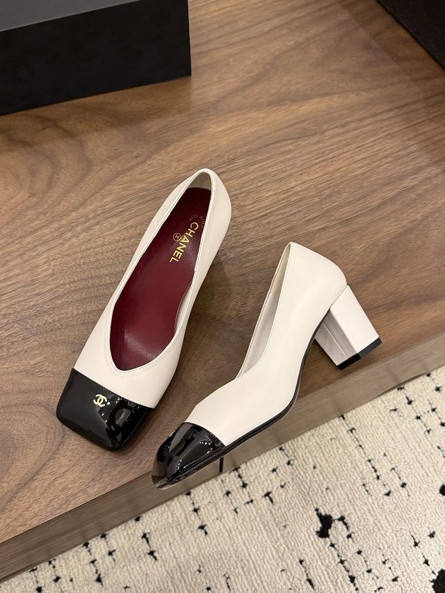 CC original lambskin 60mm pumps CH00521