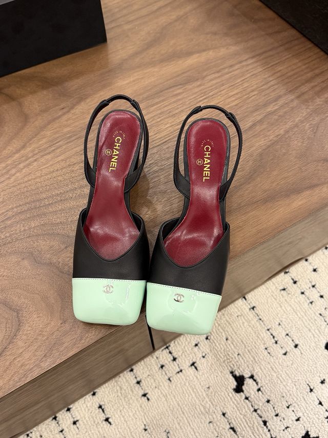 CC original lambskin 60mm slingbacks CH00520