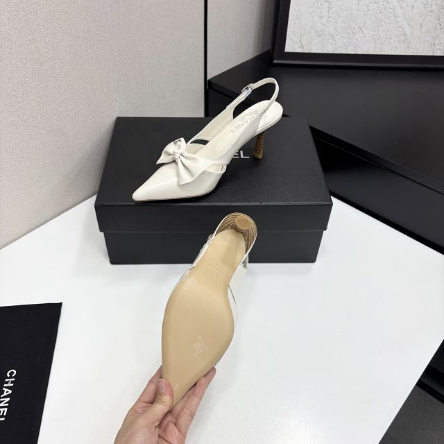 CC original lambskin 65mm slingbacks CH00531