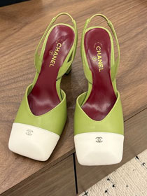 CC original lambskin 90mm slingbacks CH00522