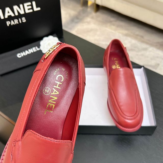 CC original lambskin loafers CH00527