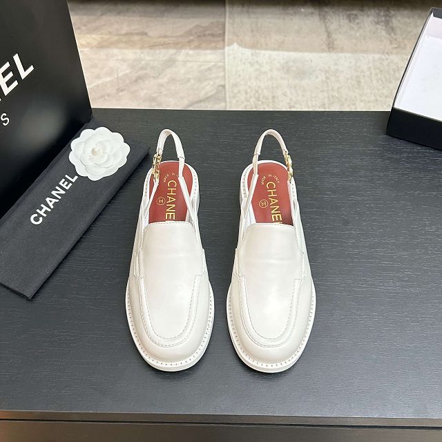 CC original lambskin slingbacks CH00526