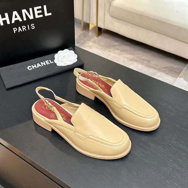 CC original lambskin slingbacks CH00526