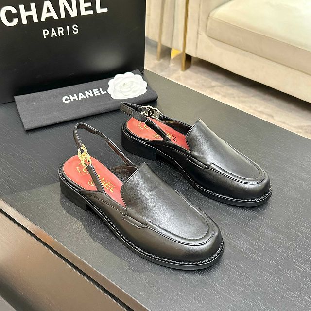 CC original lambskin slingbacks CH00526