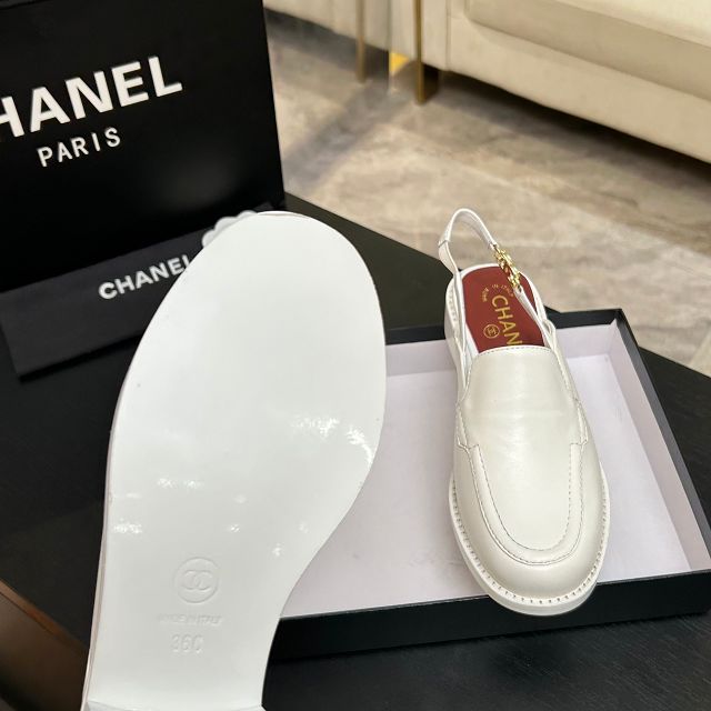 CC original lambskin slingbacks CH00526