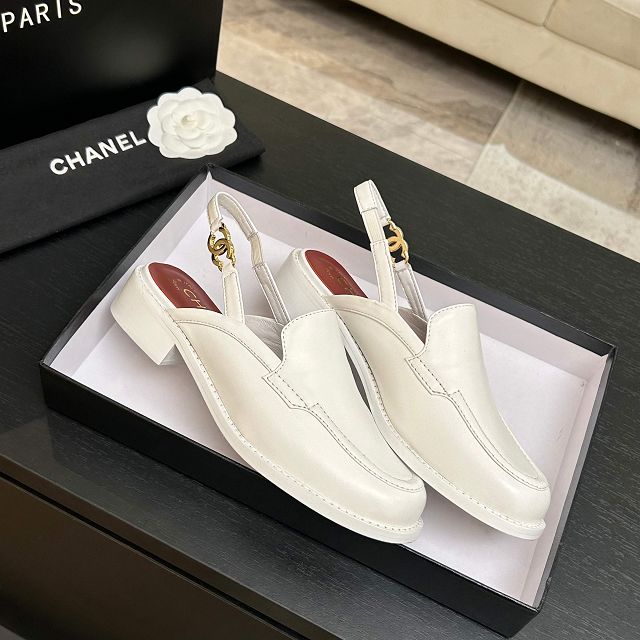 CC original lambskin slingbacks CH00526