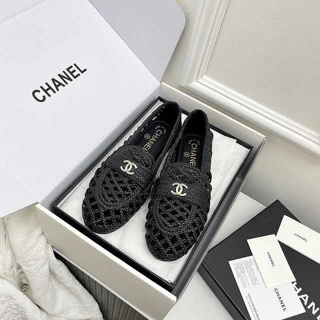 CC original raffia loafers CH00524