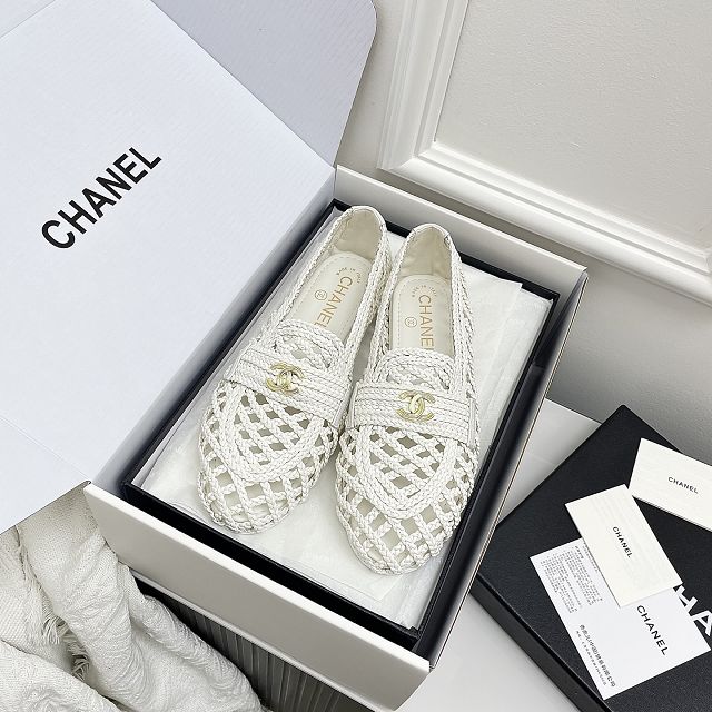 CC original raffia loafers CH00524