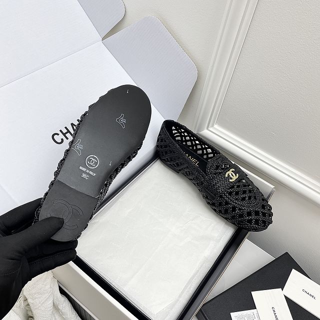 CC original raffia loafers CH00524