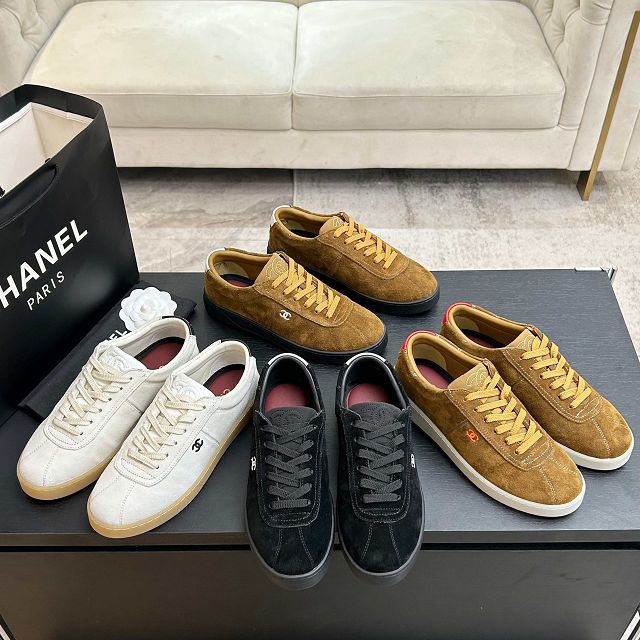 CC original suede calfskin sneakers CH00536